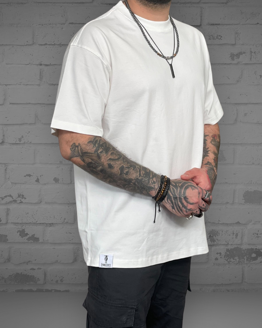 Premium Oversized White T-shirt
