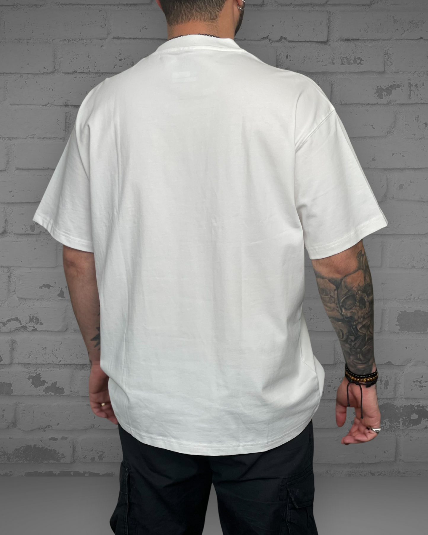 Premium Oversized White T-shirt