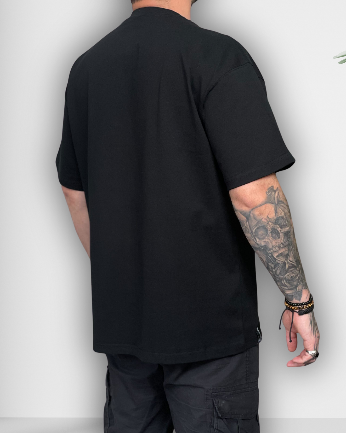 Premium Oversized Black T-shirt