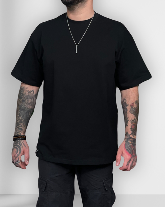 Premium Oversized Black T-shirt